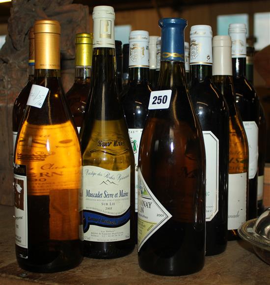 16 x assorted white wines incl